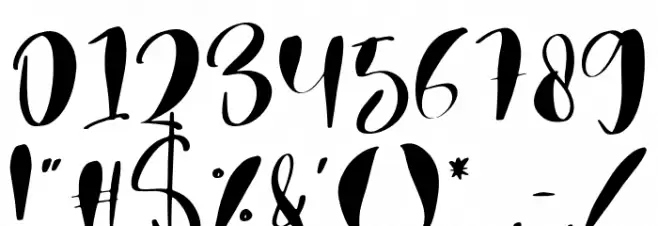 Midday Christmas 字体 其它煤焦