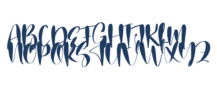 Midday Christmas Uppercase