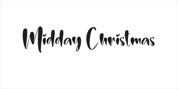 Midday Christmas Logo
