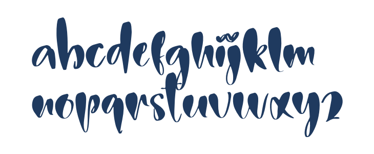 Midday Christmas Lowercase