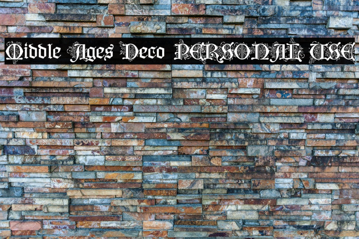 Middle Ages Deco PERSONAL USE Example 1