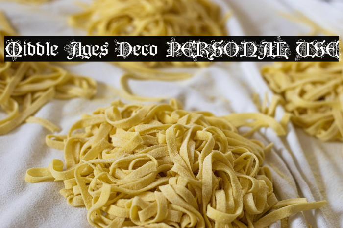 Middle Ages Deco PERSONAL USE Example 3