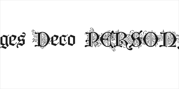 Middle Ages Deco PERSONAL USE Logo