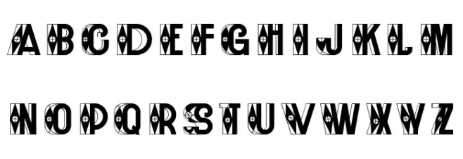 Middle Ages Method Extravagant Regular Schriftart Kleinbuchstaben