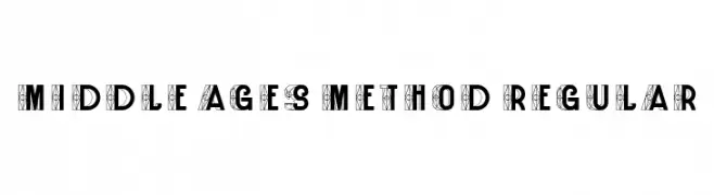 Middle Ages Method Regular  Frei Schriftart Herunterladen