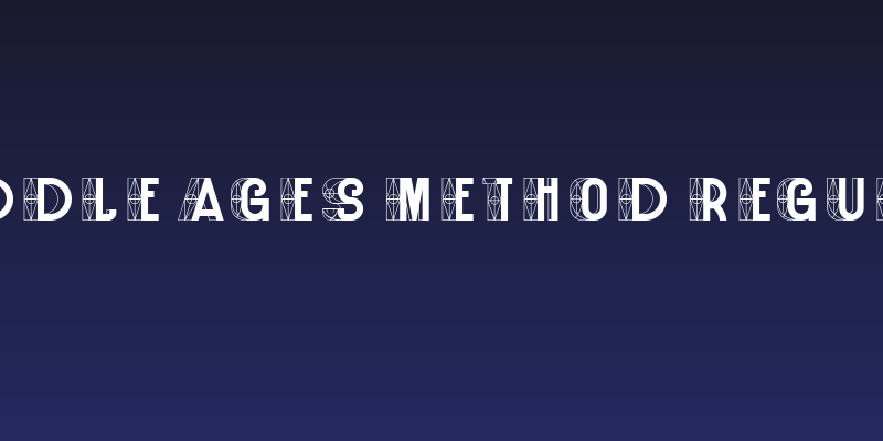 Middle Ages Method Regular Social Header