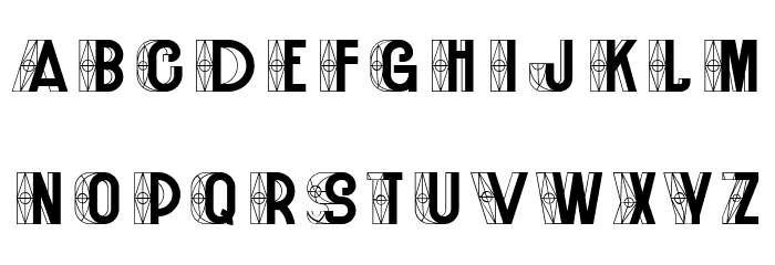 Middle Ages Method Regular Font LOWERCASE