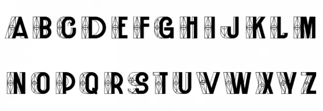 Middle Ages Method Regular フォント 小文字