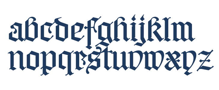 Middle Ages PERSONAL USE Lowercase