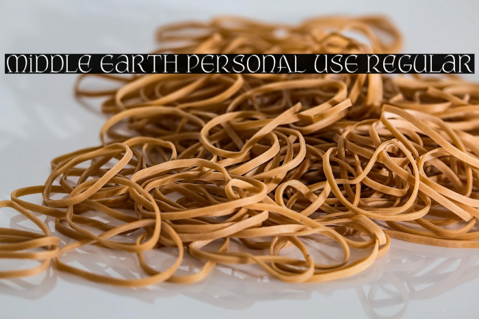 Middle Earth PERSONAL USE Regular Example 3