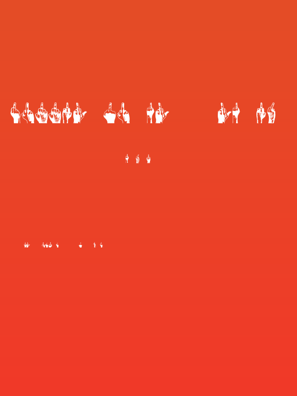 Middle Finger Regular Poster