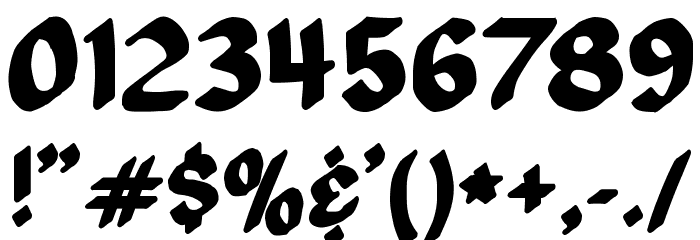Middle Management Font OTHER CHARS
