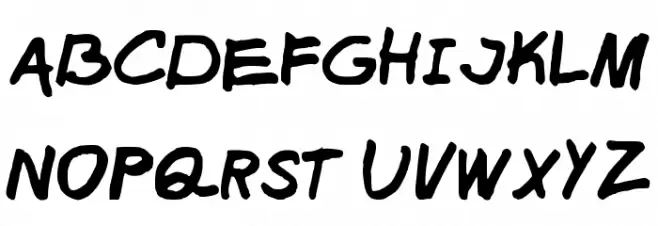 Middle School Sucks Medium Font UPPERCASE