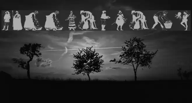 MiddleAgers Font examples