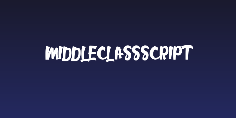 MiddleClassScript Social Header