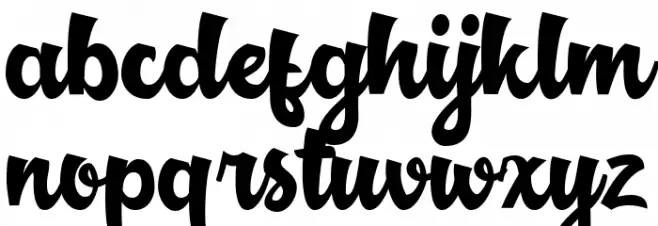 MiddleClassScript Polices MINUSCULES