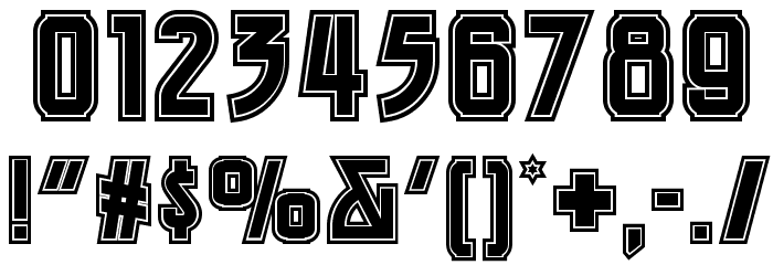 MiddleEarthNF Font OTHER CHARS
