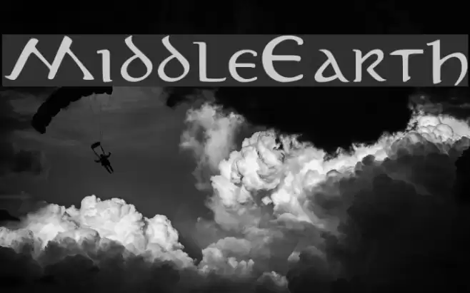MiddleEarth Font examples