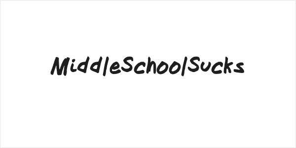 MiddleSchoolSucks Logo