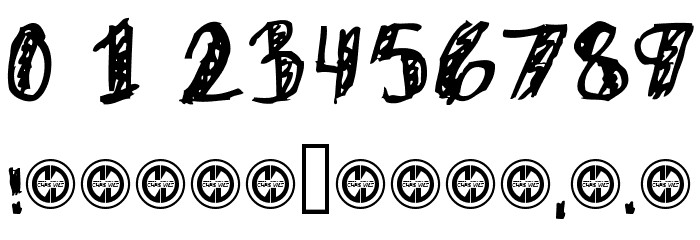 MiddleSchooler-Regular Font OTHER CHARS