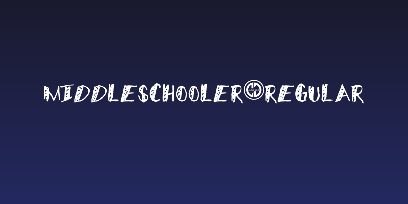 MiddleSchooler-Regular Social Header