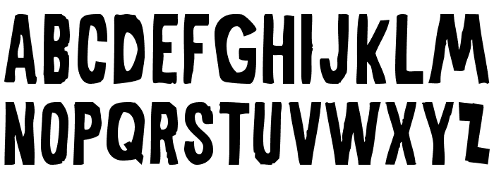 MiddleWoman-Regular Font LOWERCASE