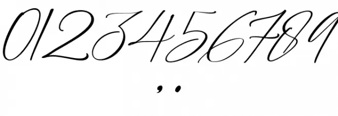 Middleburg Regular Font OTHER CHARS