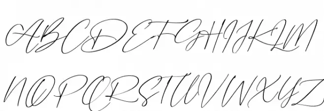 Middleburg Regular Font UPPERCASE