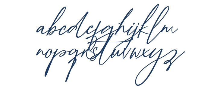 Middleburg Regular Lowercase