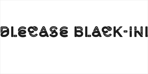 Middlecase Black-Inline Logo