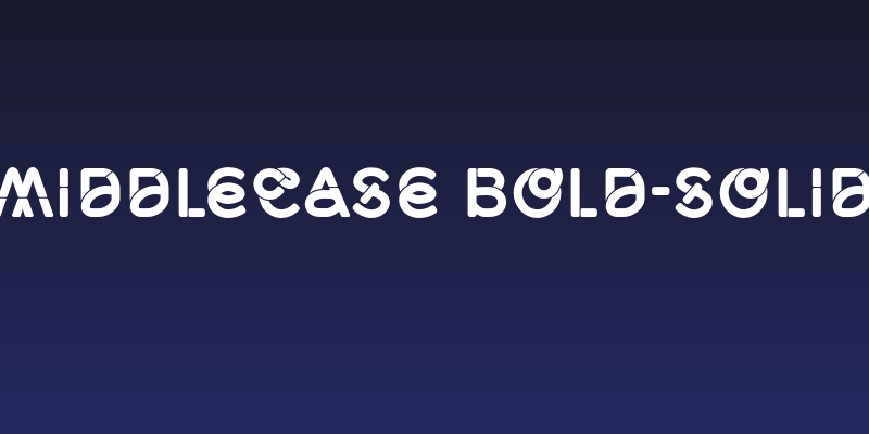 Middlecase Bold-Solid Social Header