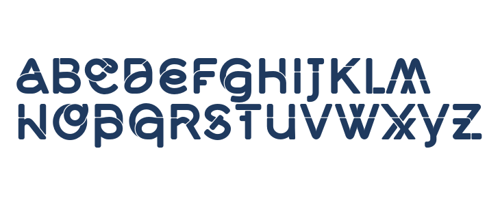 Middlecase Bold-Solid Lowercase