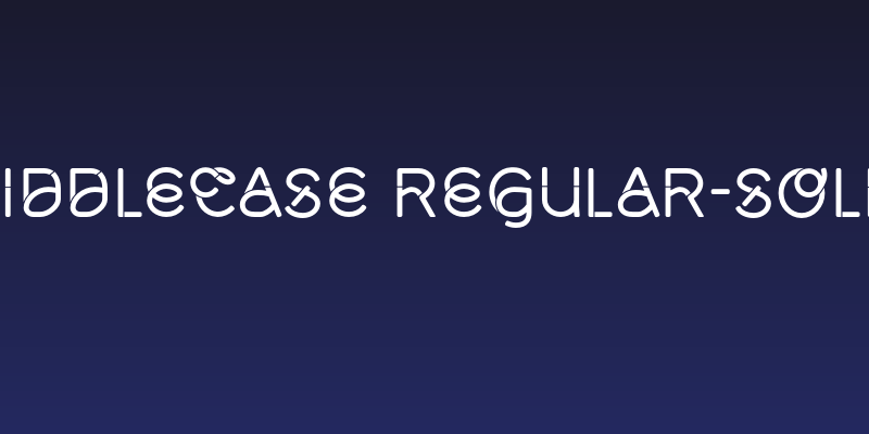 Middlecase Regular-Solid Social Header