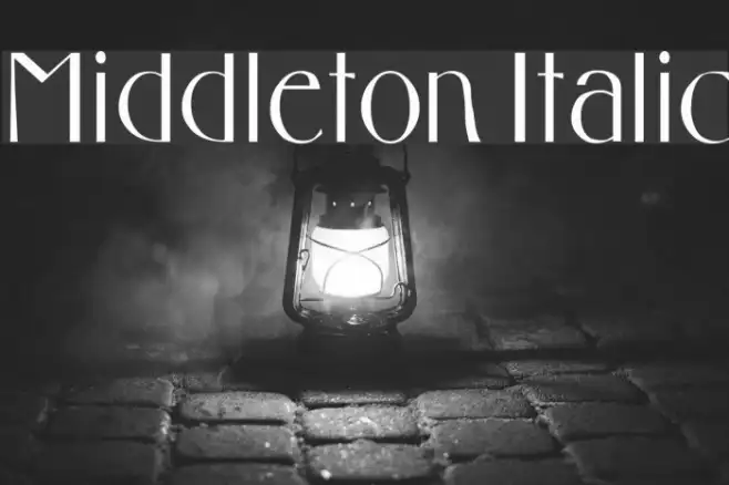 Middleton Italic Example 2