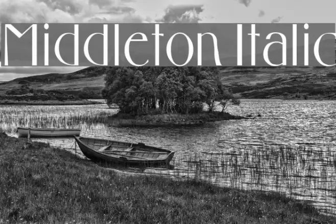 Middleton Italic Example 3