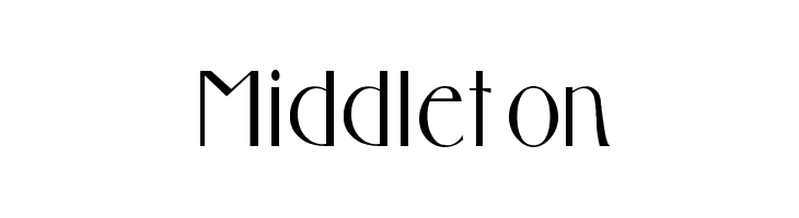 Middleton  नि: शुल्क फ़ॉन्ट्स डाउनलोड