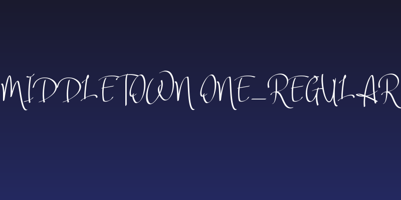 Middletown One_Regular Social Header