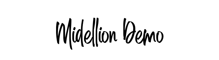 Midellion Demo  免费字体下载