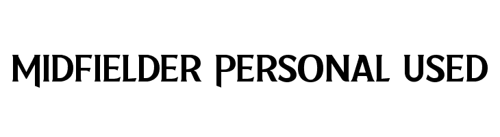 Midfielder Personal Used  لخطوط تنزيل