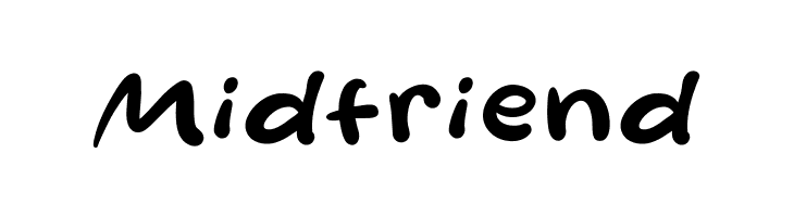 Midfriend  baixar fontes gratis