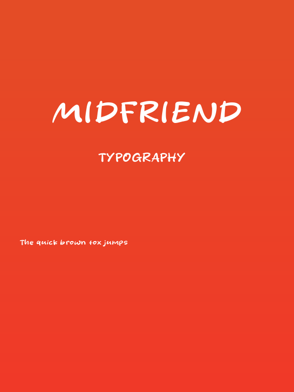 Midfriend Poster