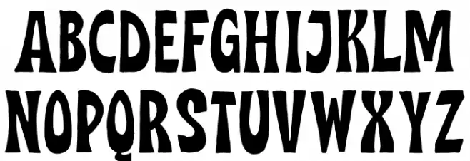 MidgetoDEMO-Regular 字体 小写