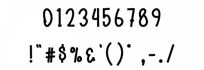 Midiar Christmas 字体 其它煤焦