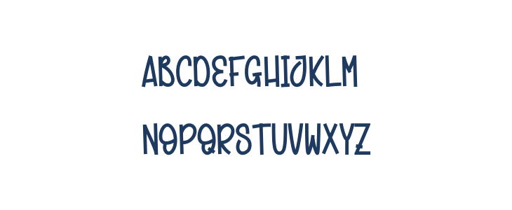 Midiar Christmas Uppercase