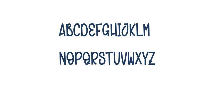 Midiar Christmas Lowercase