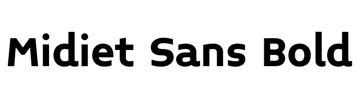 Bold sans