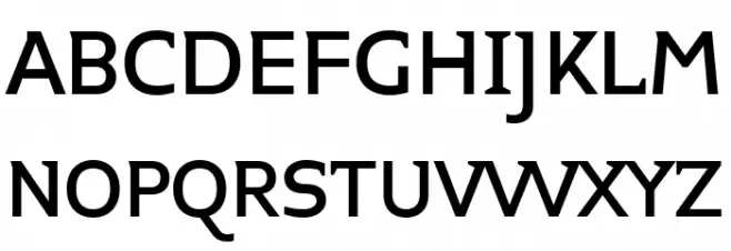 Midiet Serif Medium Шрифта ВЕРХНИЙ