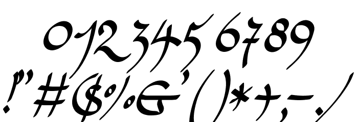 Midjungards Font OTHER CHARS