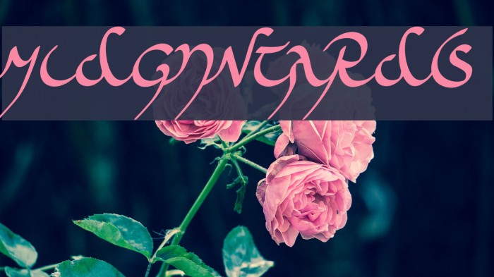 Midjungards Font examples