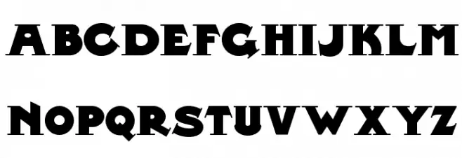 Midland Rail NF Schriftart Groß